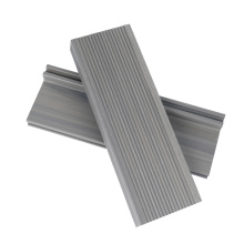 Solid Grooved Durable Waterproof Anti-Slip Fire-Retardant Termite-Free WPC Decking Staire Board